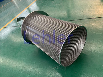 SUS304 Oppervlakte van de de Filter de Vlotte Draad van het mandscherm voor Waterzuiveringsinstallatie
