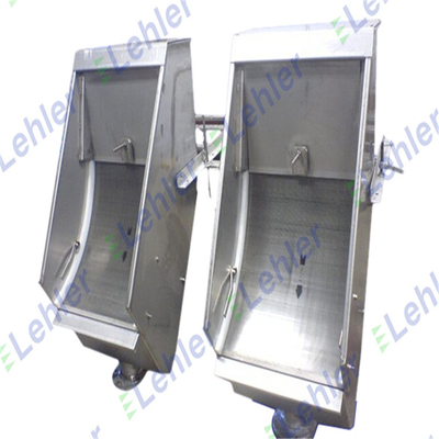 Drukboog 0,5 mm-2 mm Sieve Bend Screen Machine V Type Draad Lassen En Zuurbehandeling