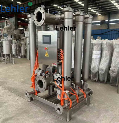 Fabrieksvoorziening van hoge kwaliteit Automatische zelfreinigende buisvormige terugspoeling Filter behuizing zeefmachine