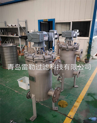 Verticale strainer van roestvrij staal met 80 mm binnendiameter